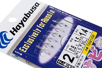 Сабики Hayabusa тип HS303+201, спецзаказ RB (1,40м, отводной -1,5см), флюорокарбон